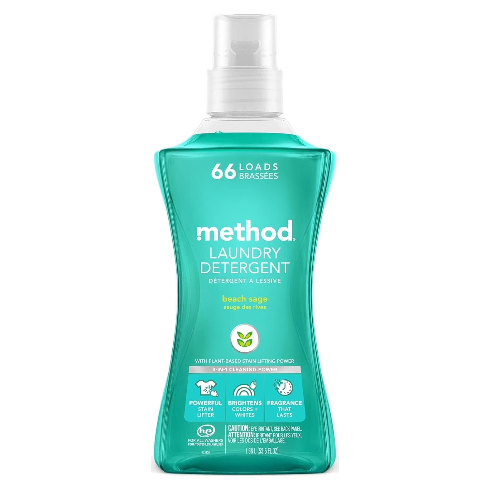 Detergente Líquido para Ropa Method 1.58L Salvia de Playa