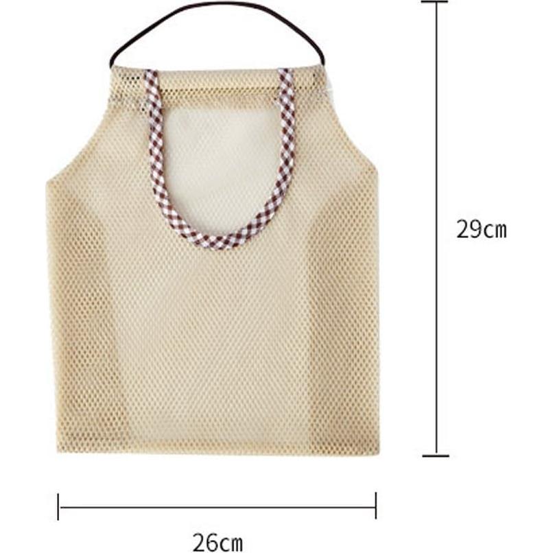 Bolsas de Malla Reutilizables Hatisan 2Pcs para Frutas y Verduras