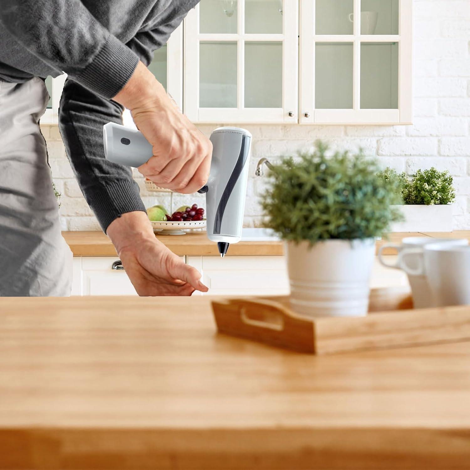 Pistola de Pegamento Caliente Inalámbrica Krightlink 20W con 30 Barras