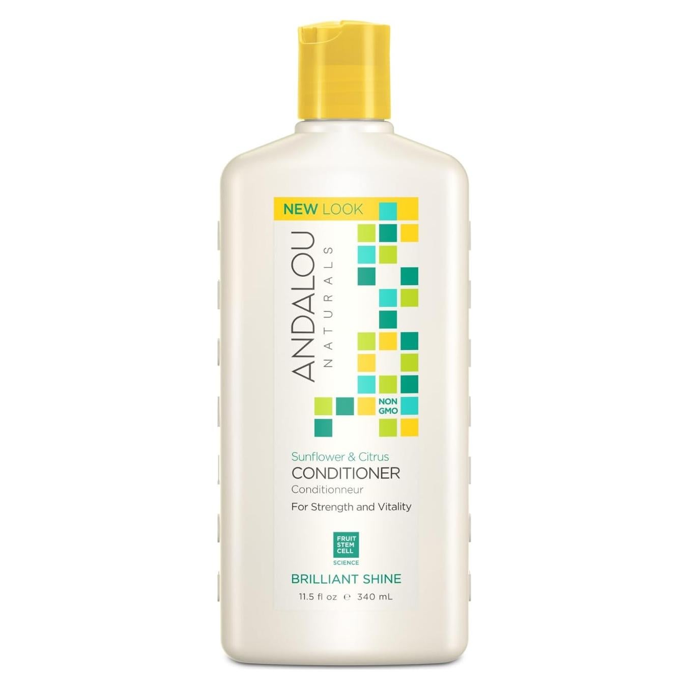 Acondicionador Brillante Andalou Naturals 321g - Girasol y Cítricos