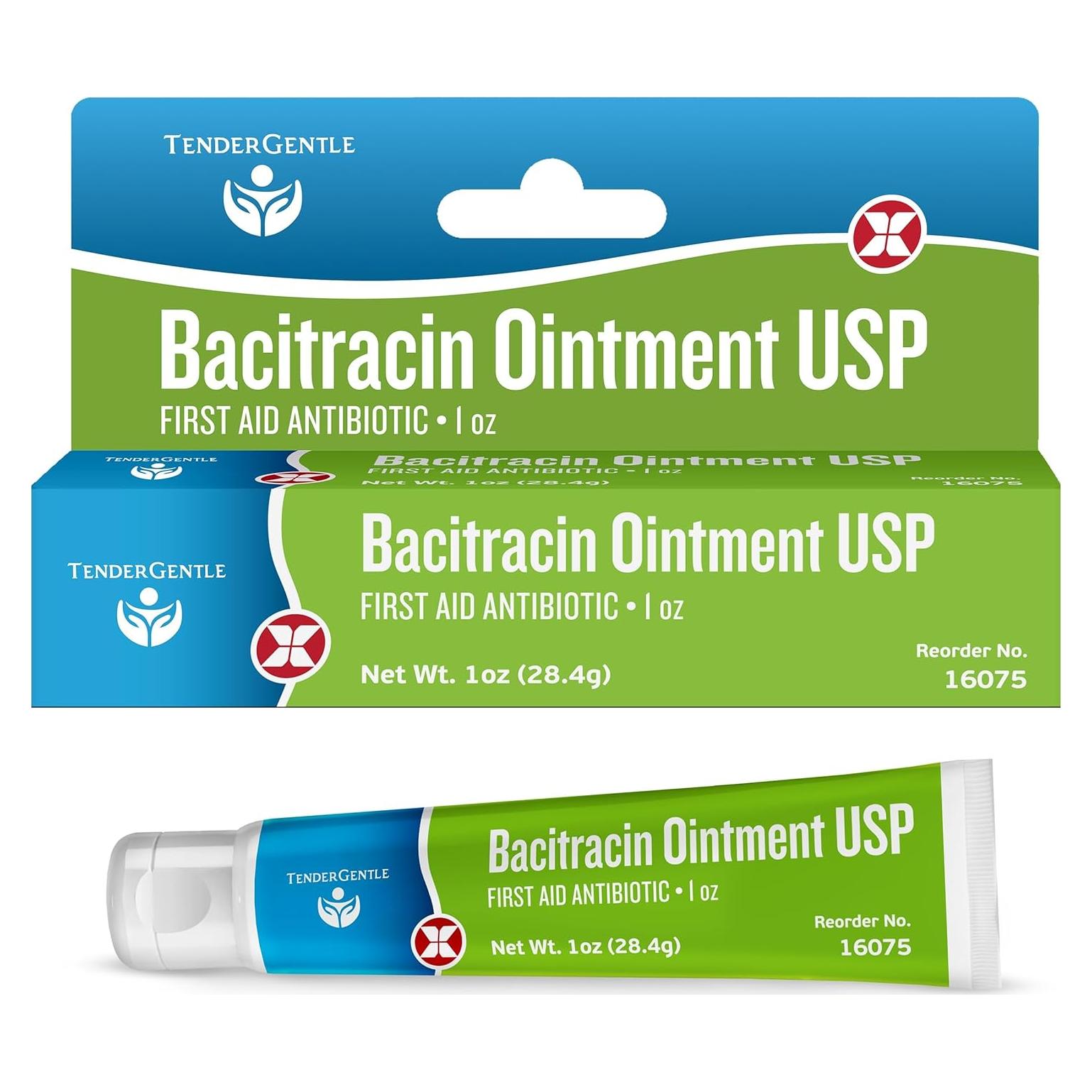 Ungüento antibiótico TenderGentle Bacitracina 28.35 g