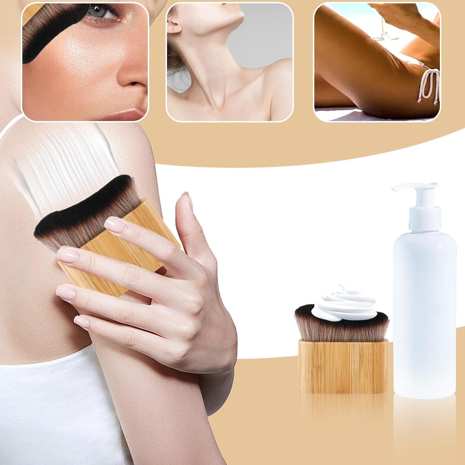 Brocha de Autobronceador NQEUEPN con Cerdas Sintéticas 6.8cm