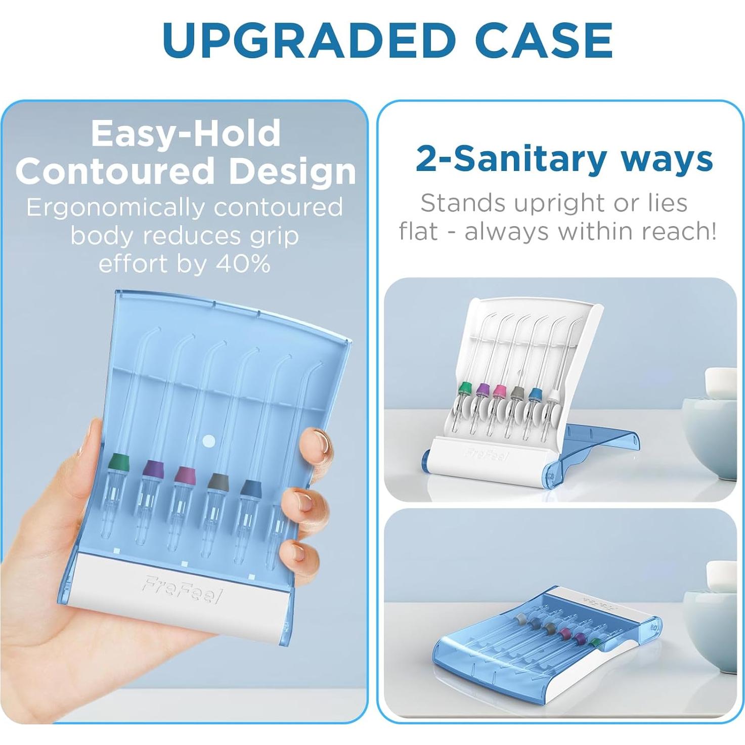 Estuche de Almacenamiento Waterpik FreFeel para 6 Puntas