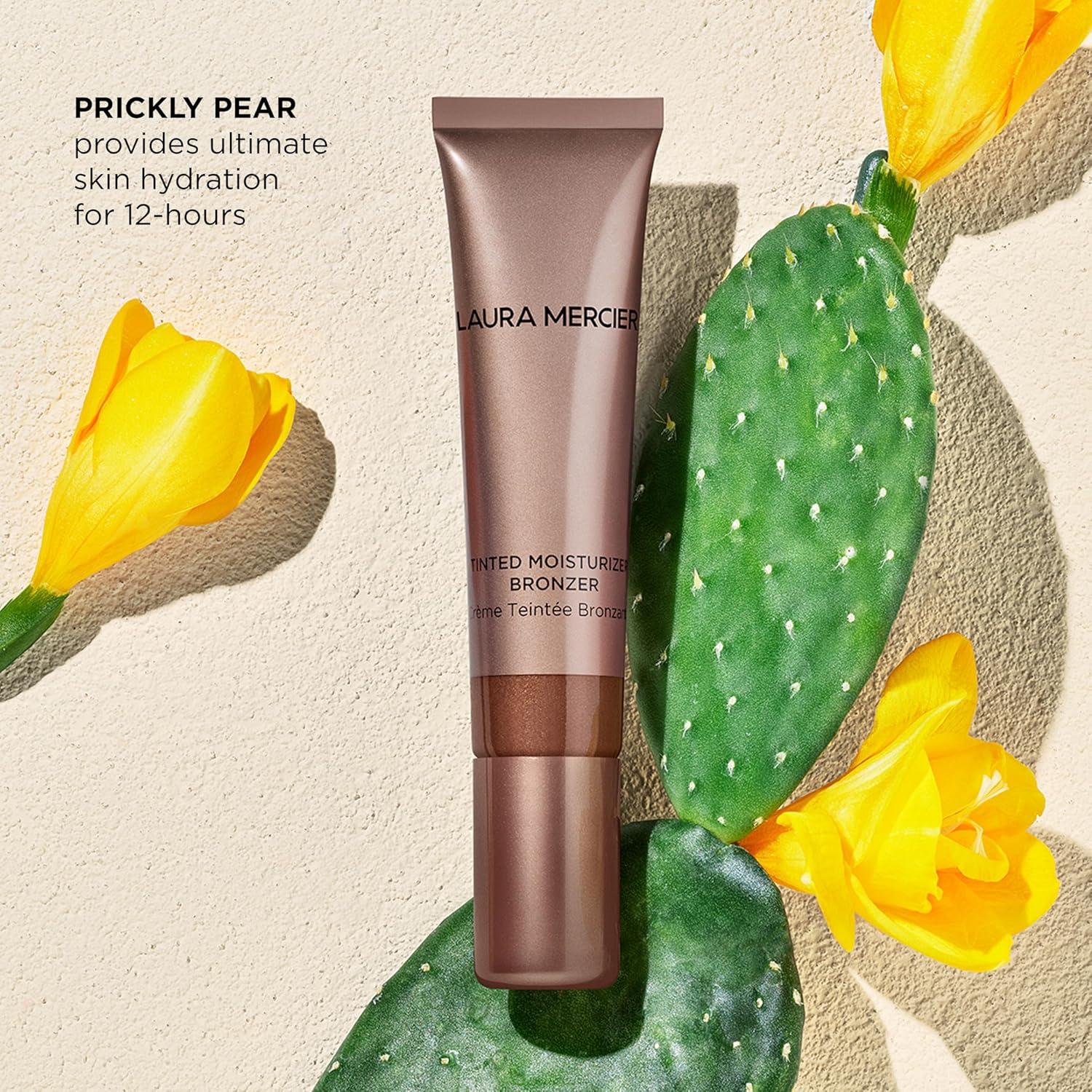 Laura Mercier Tinted Moisturizer Bronzer: Long Lasting Sheer Cream Bronzer, Weightless, Buildable Coverage, 12 HR Hydrating Wear, Non-Comedogenic, 6 Shades for All Skin Tones