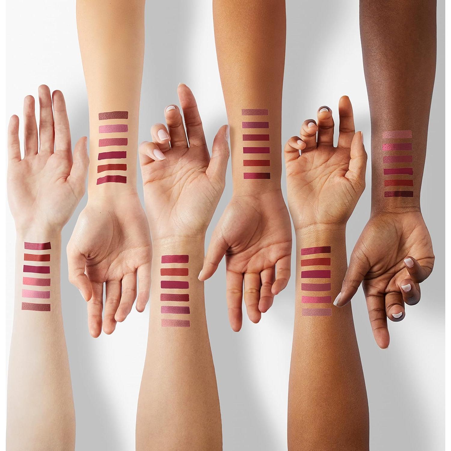 Set de Maquillaje URQT 12 Piezas: 6 Pintalabios Mate + 6 Lápices