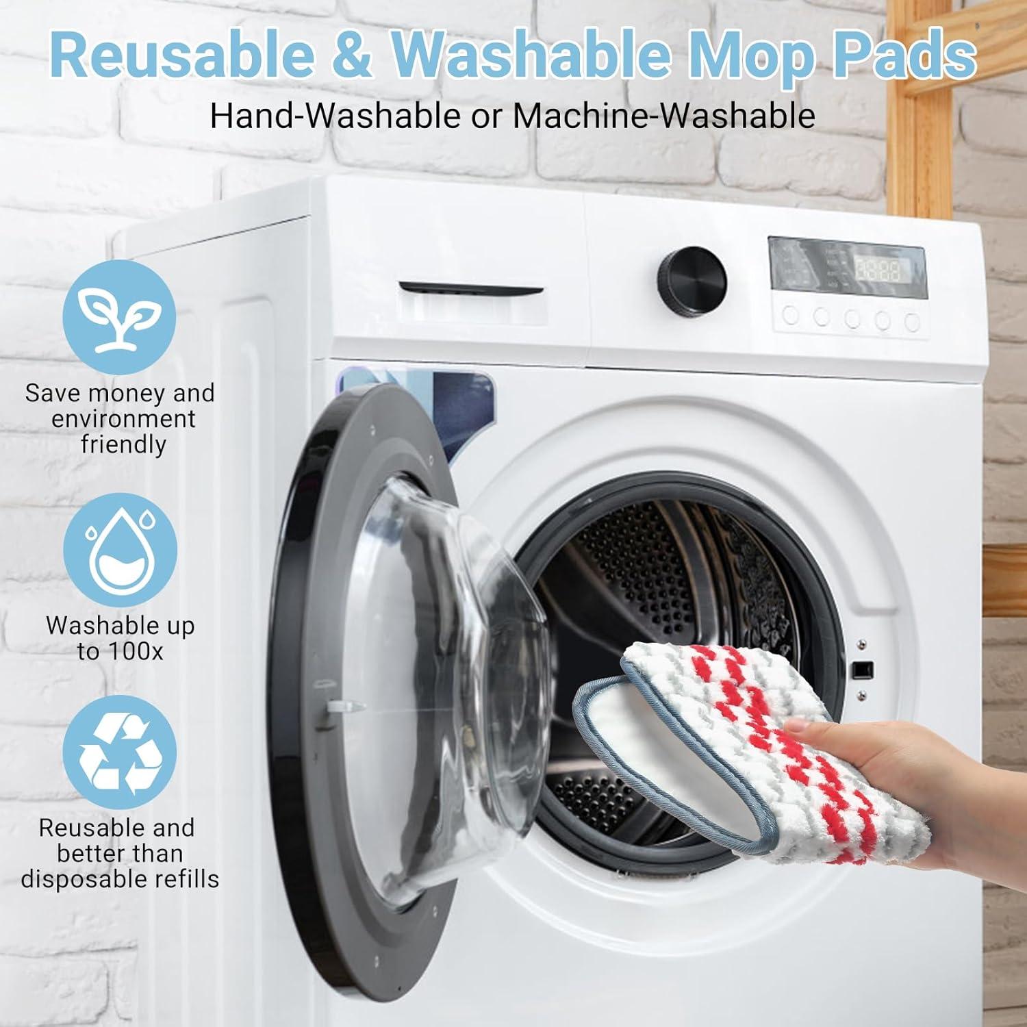 Paños de Mopa Reutilizables Dovesail para Swiffer PowerMop - 5 Piezas