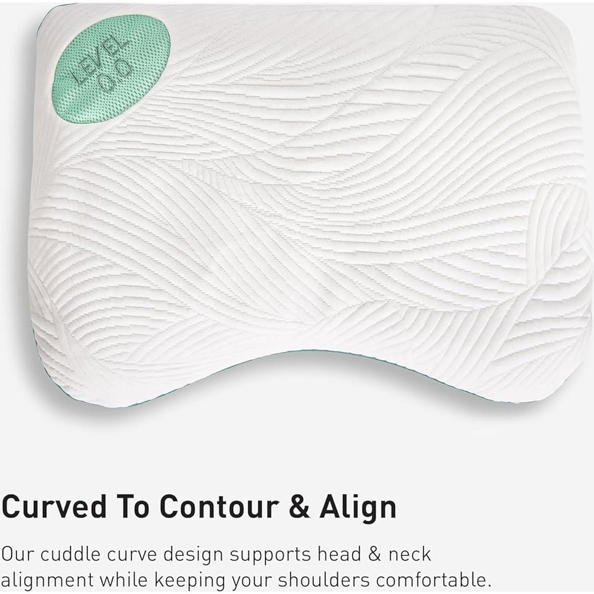 Almohada Firme Bedgear Nivel Abrazo para Durmientes de Lado