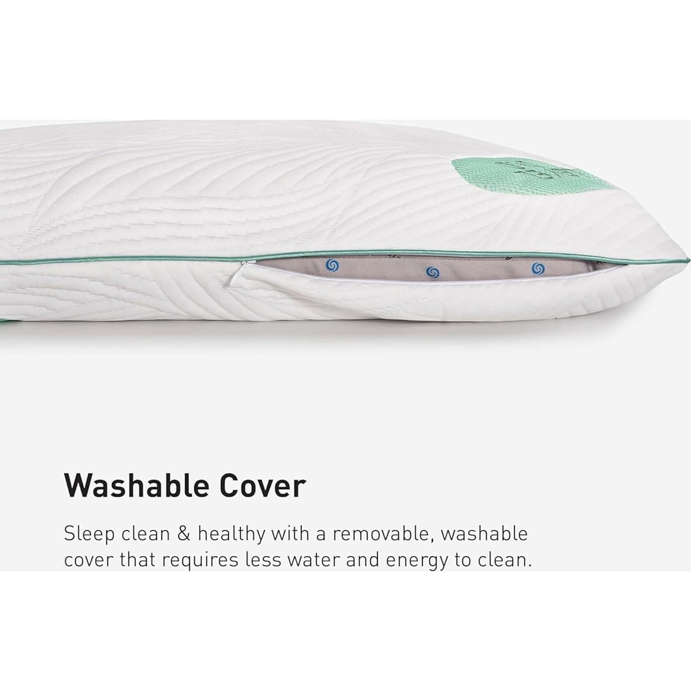 Almohada Firme Bedgear Nivel Abrazo para Durmientes de Lado