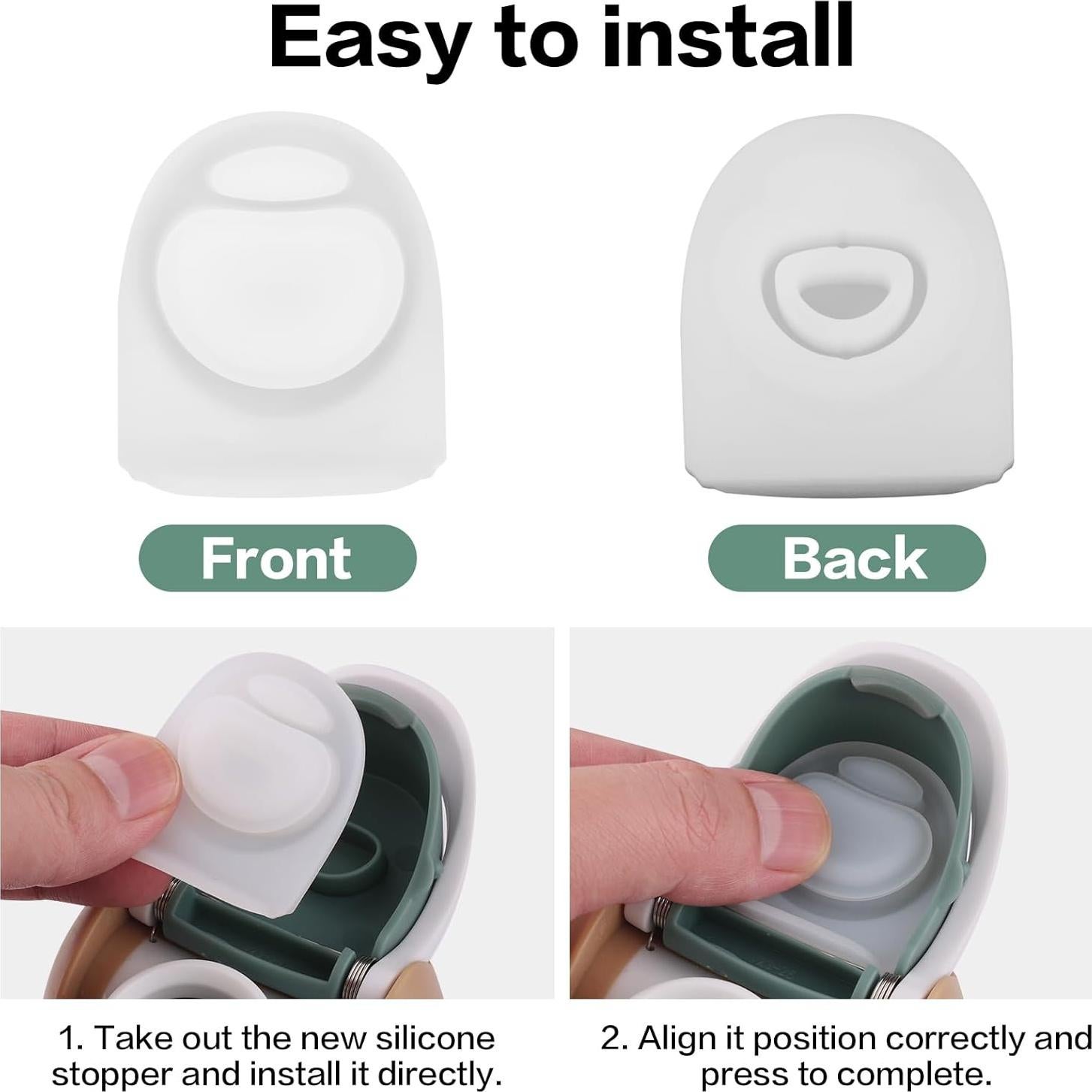 6 Tapones de Reemplazo Joshey para Botellas Owala Freesip 25 oz