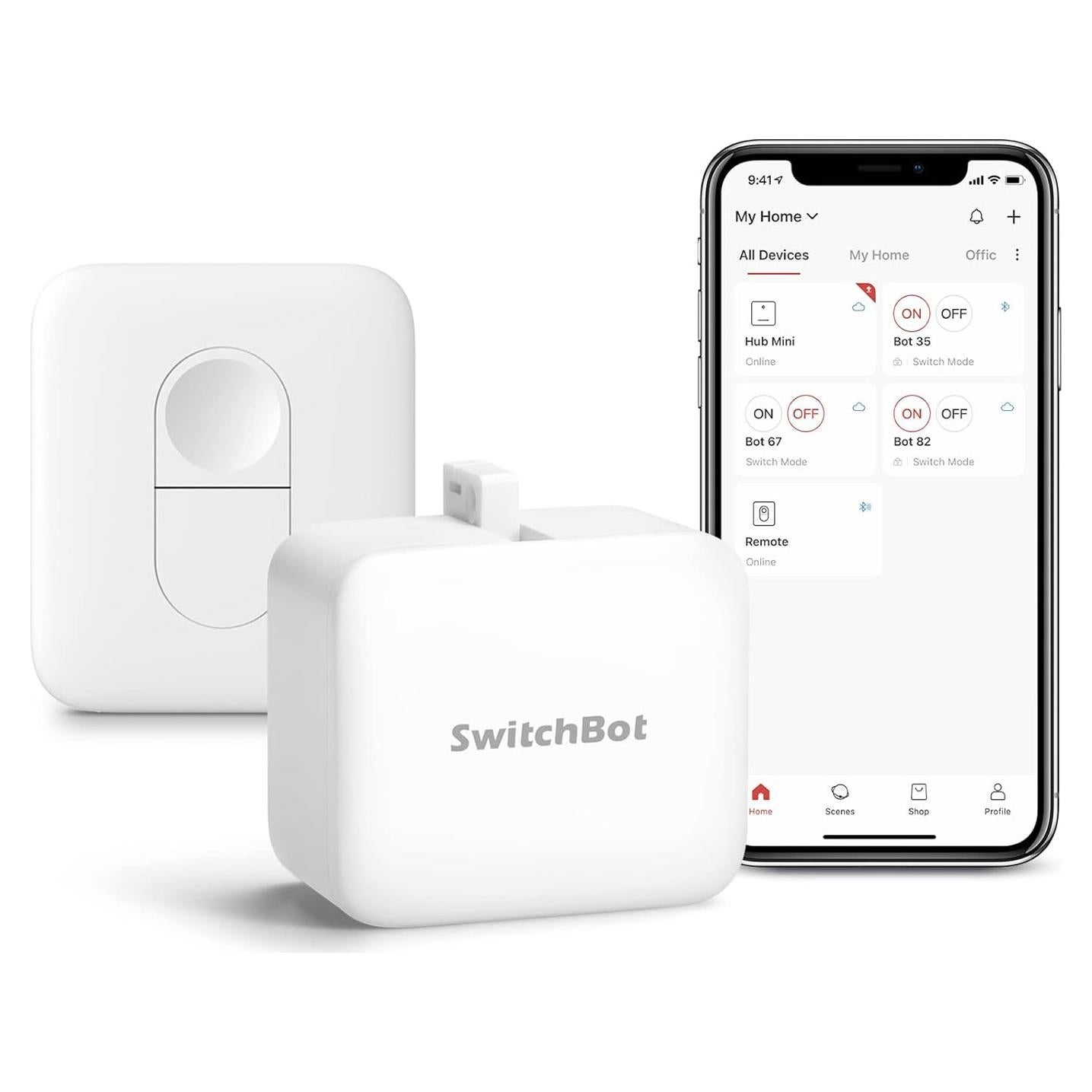 Interruptor Inteligente SwitchBot S1 - Control Remoto y APP