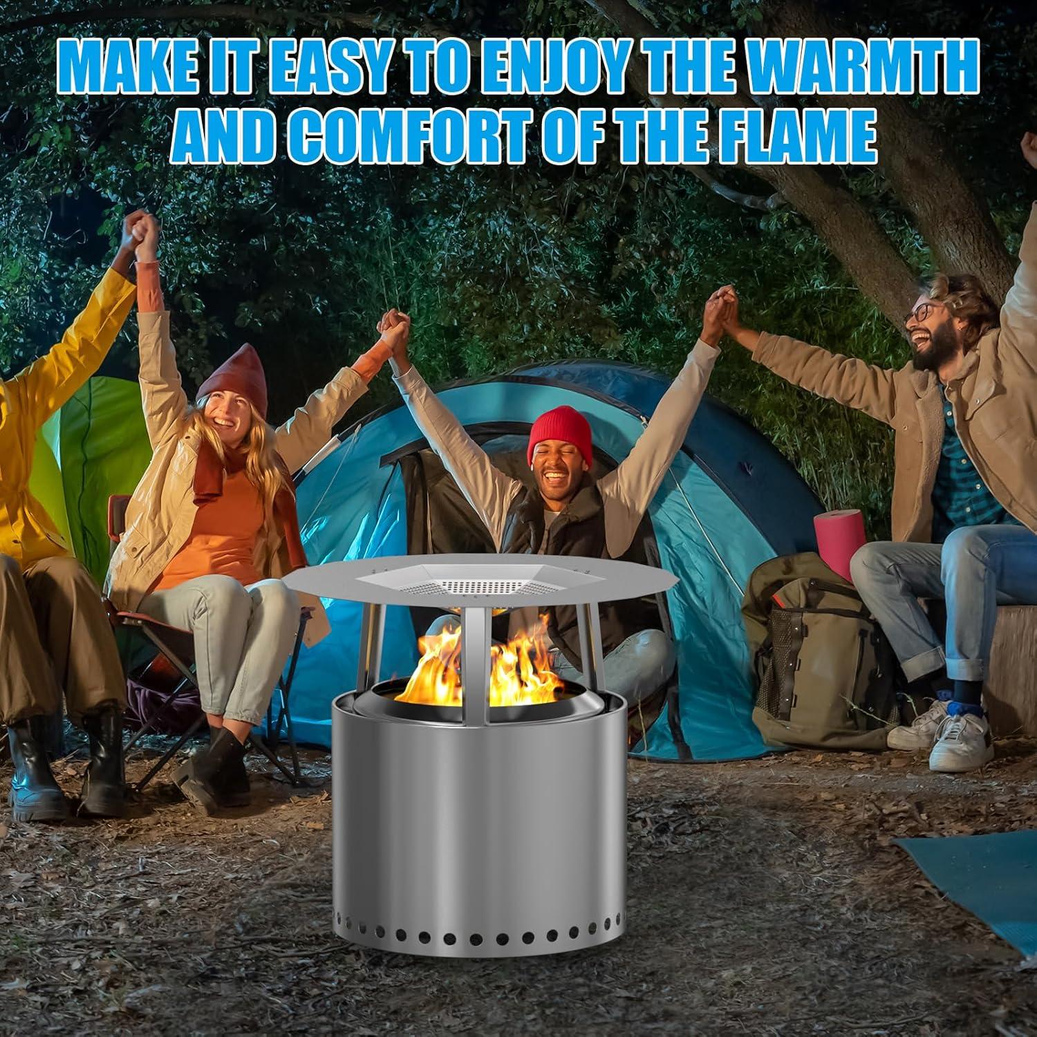 Deflector de Calor LS'BABQ para Fogata Solo Stove Ranger 15"