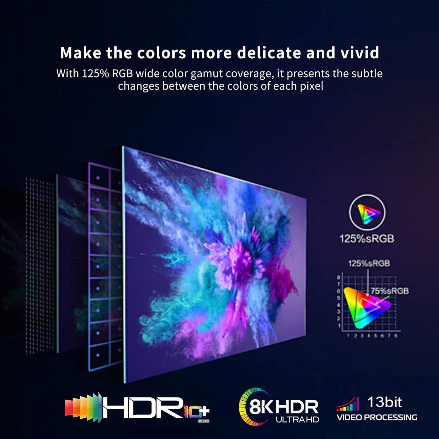 Caja Android TV GREVA PRO13-8K 2GB RAM 16GB ROM 8K HDR