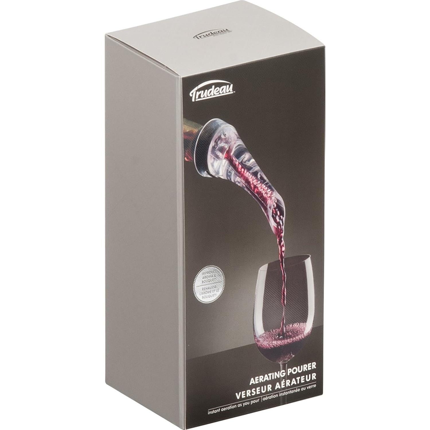 Verterdor Aerador de Vino Trudeau con Soporte - Modelo 0979003
