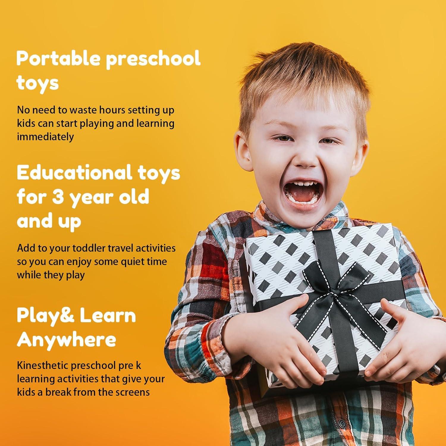 Kit de Relleno Sensorial iCraftine 114 PCS - Pom Poms y Tazones