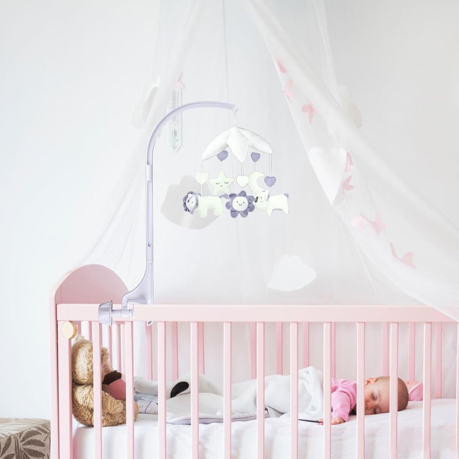 Soporte de Móvil para Cuna de Bebé SAGOOITS 60.96 cm Ajustable