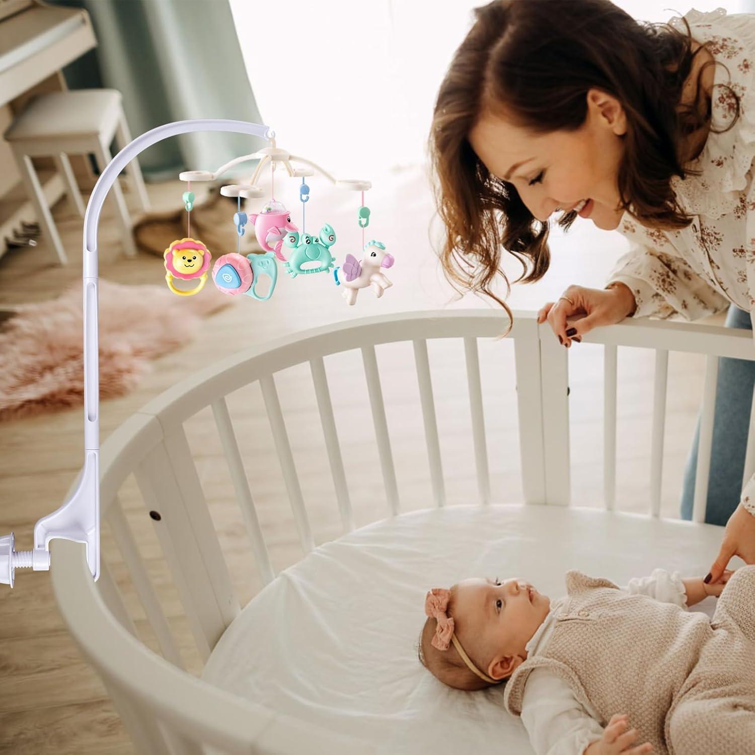 Soporte de Móvil para Cuna de Bebé SAGOOITS 60.96 cm Ajustable