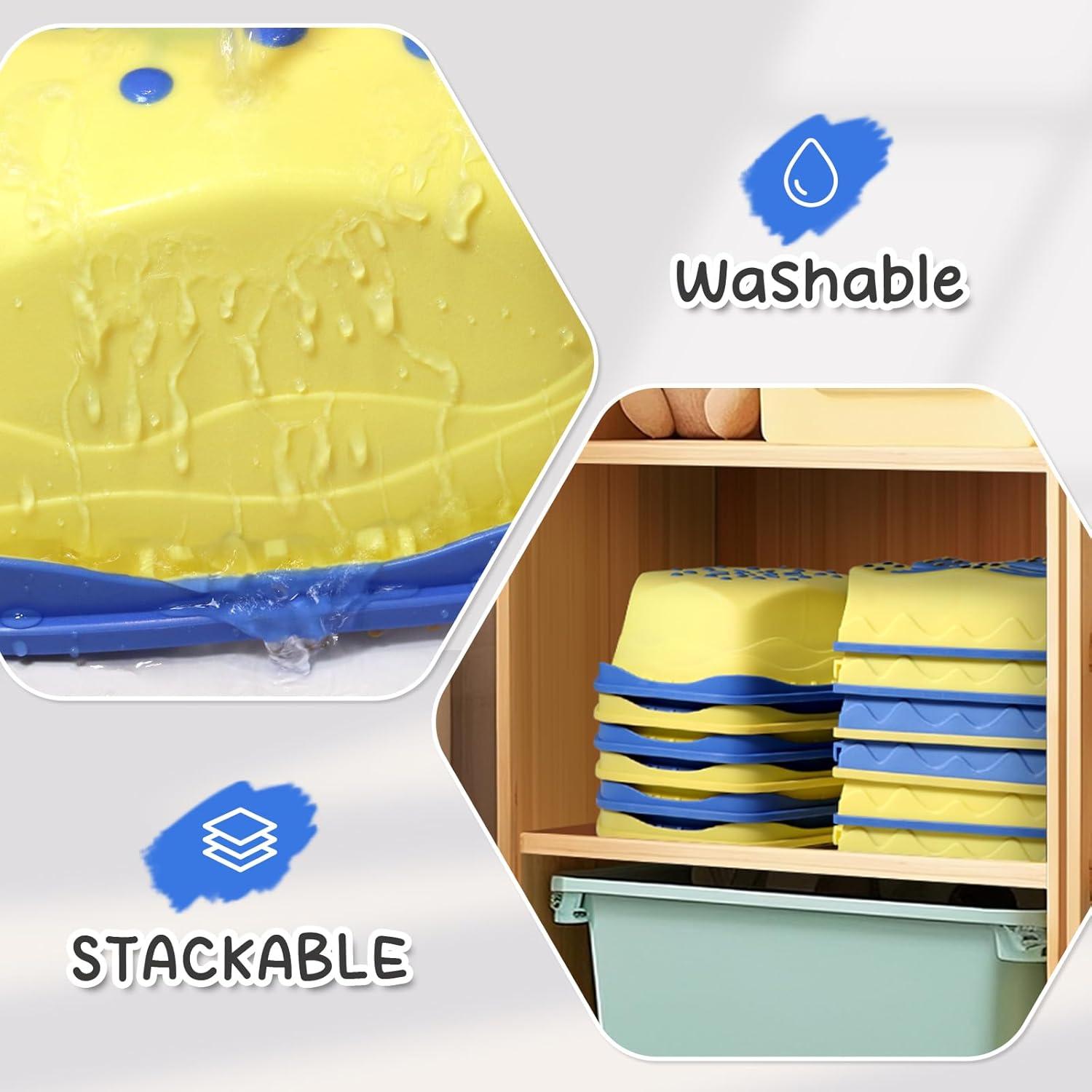 18 Piezas Piedras de Equilibrio HappyField para Niños 3 Años