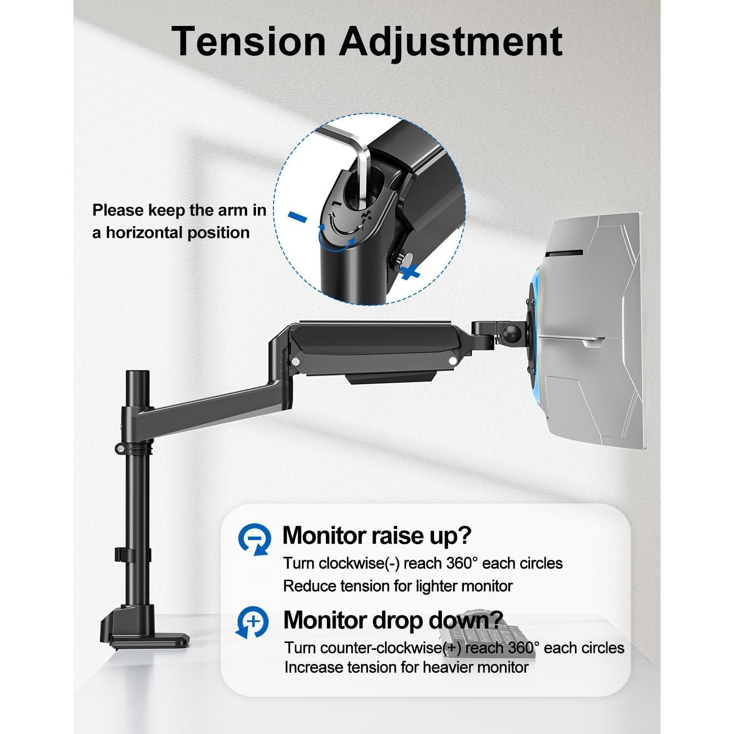 Soporte de Monitor ErgoFocus para Pantallas Ultrawide 49"