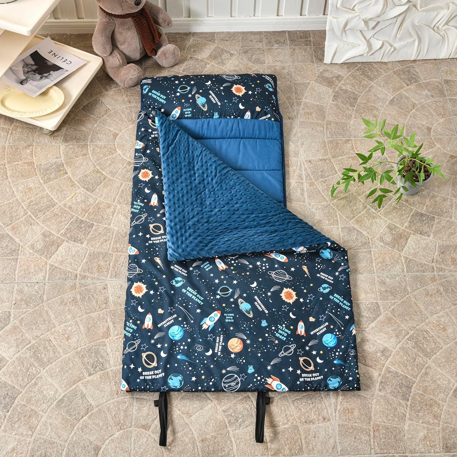 Colchoneta de Siesta Espacial MWMWMW para Niños con Almohada