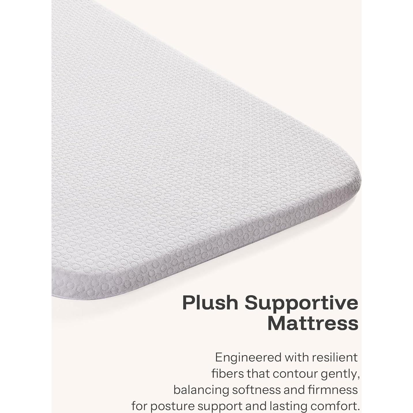 Cuna Mecedora HARPPA 3 en 1 con Colchón y Malla Transpirable