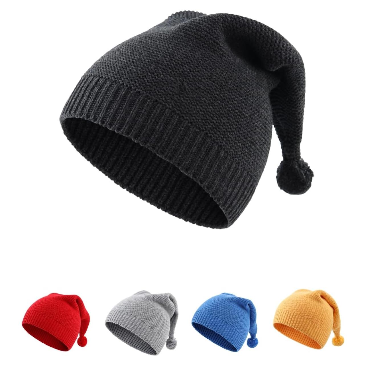 Gorro de Invierno Slouchy para Niños LLmoway 100% Algodón