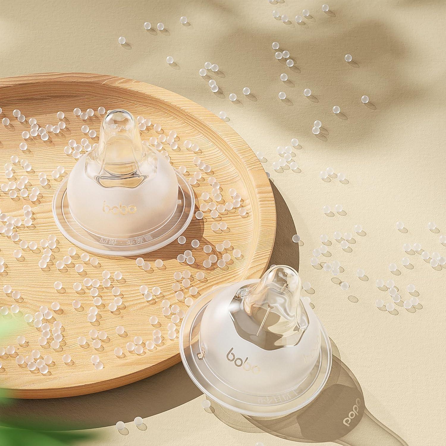 Botellas de vidrio YOHKOH 80ml para bebés 0+ meses - Paquete de 2