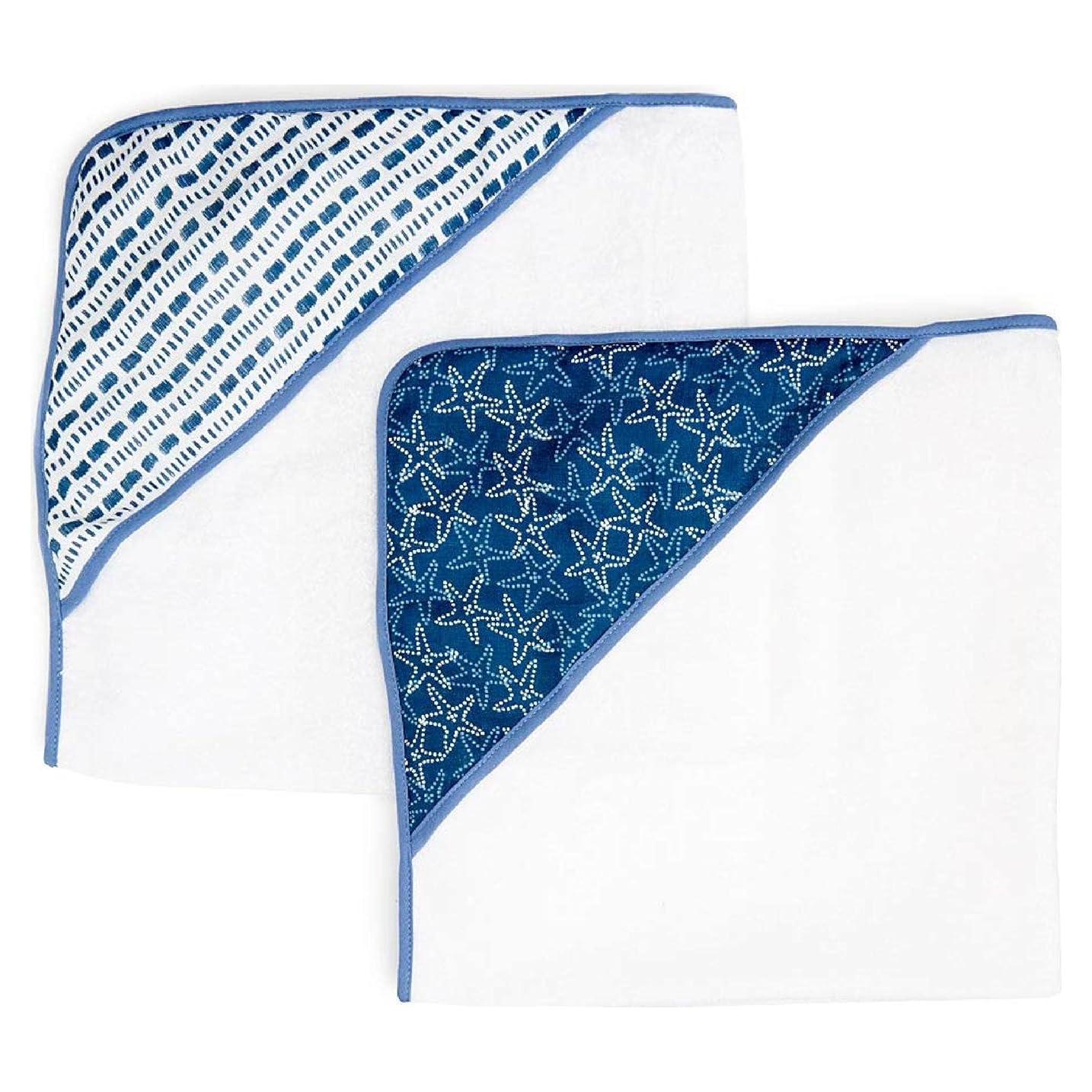 Toallas de Baño con Capucha Spasilk 2 Piezas Terry 76.2x76.2cm