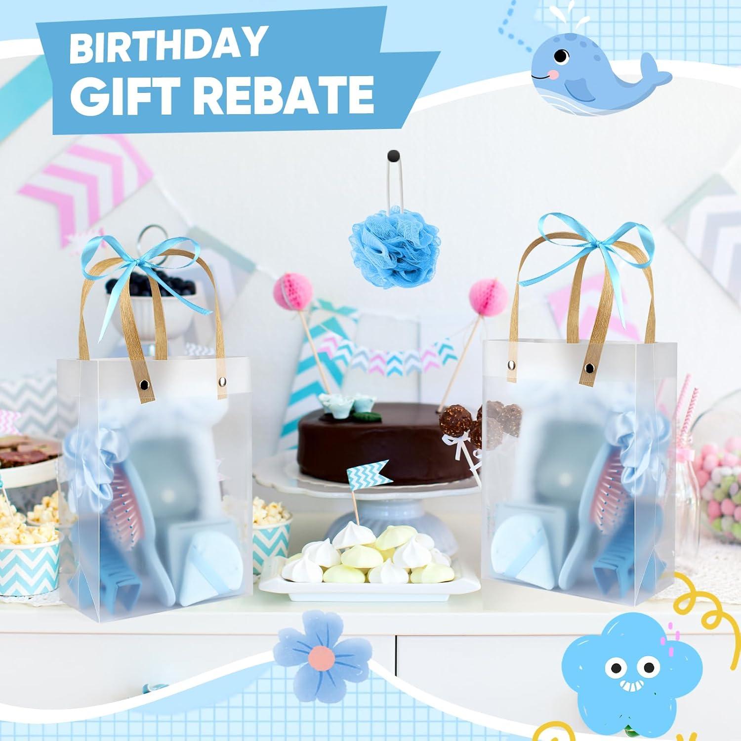 Kit de 109 Premios para Baby Shower OINETRK Azul