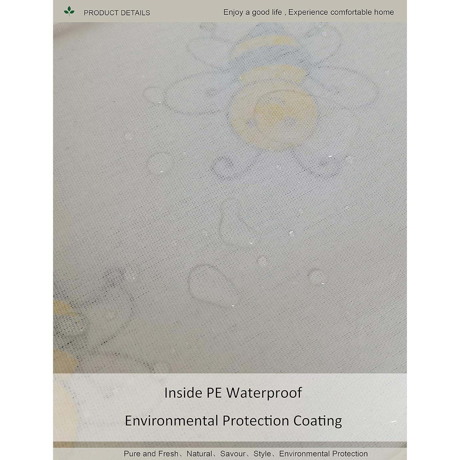 Cesta de lavandería plegable ONOEV 75L Lona Impermeable Abeja