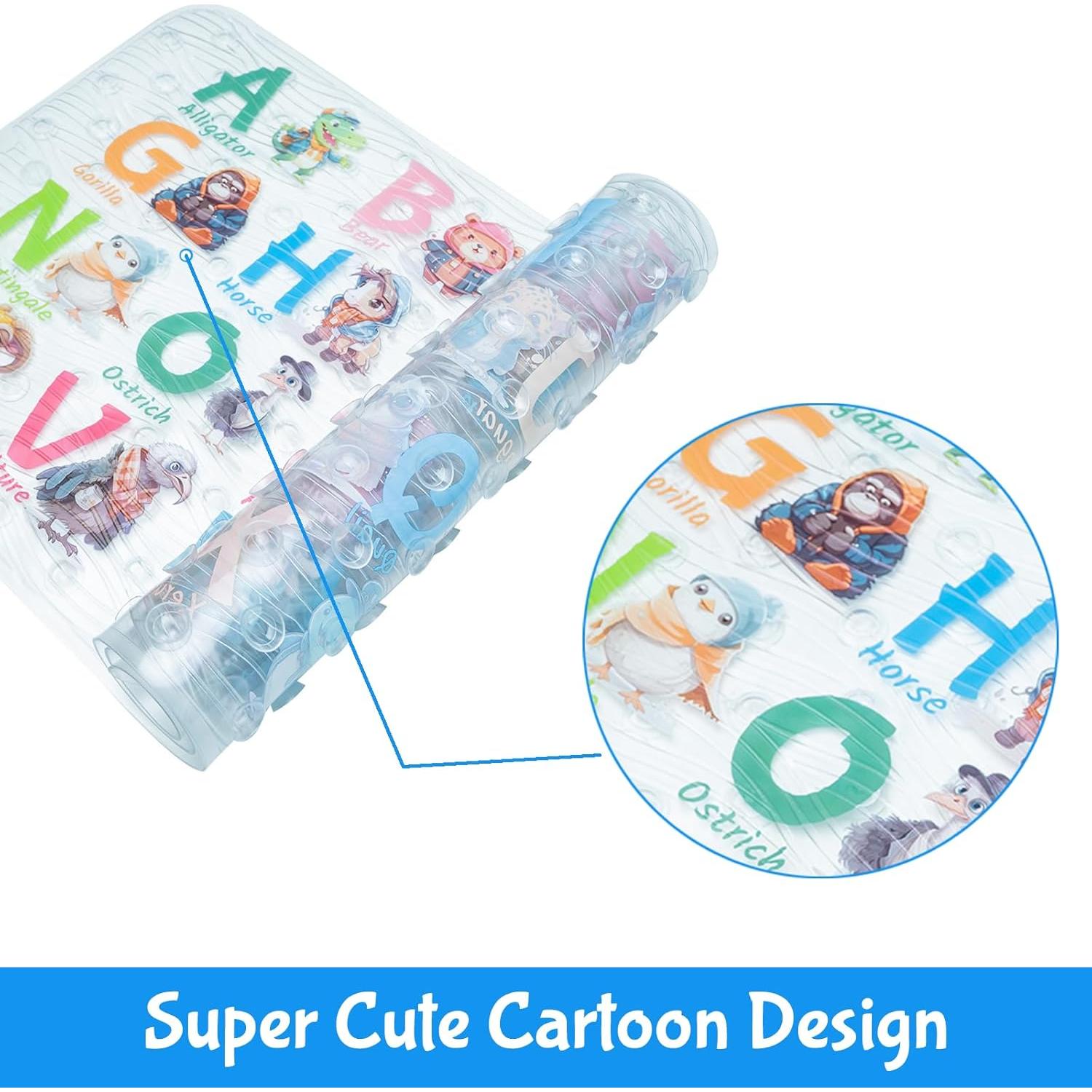 Alfombra Antideslizante para Baño ShineCozy 85 x 39 cm Animales