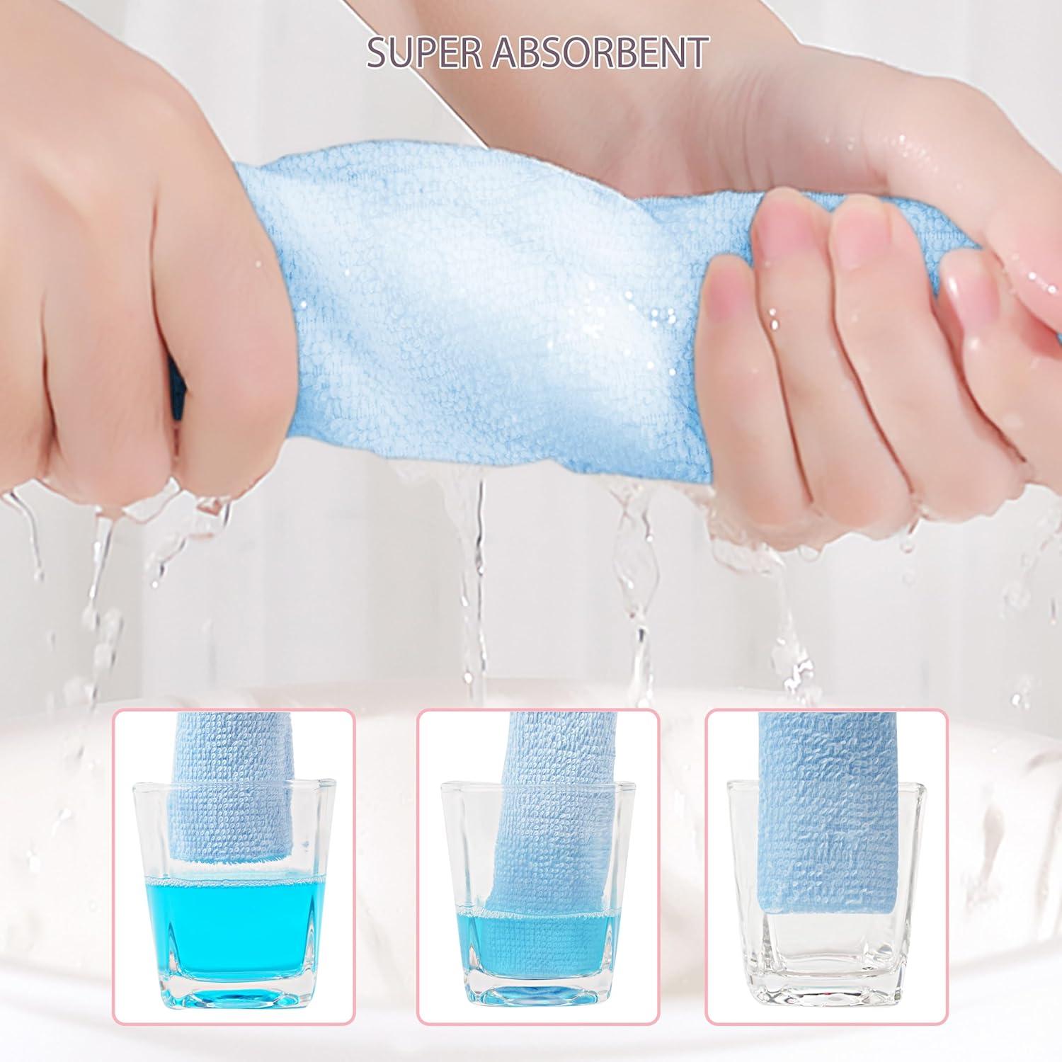 Paquete de 12 Toallitas de Algodón BEBE FAVOUR 19.8x19.8 cm