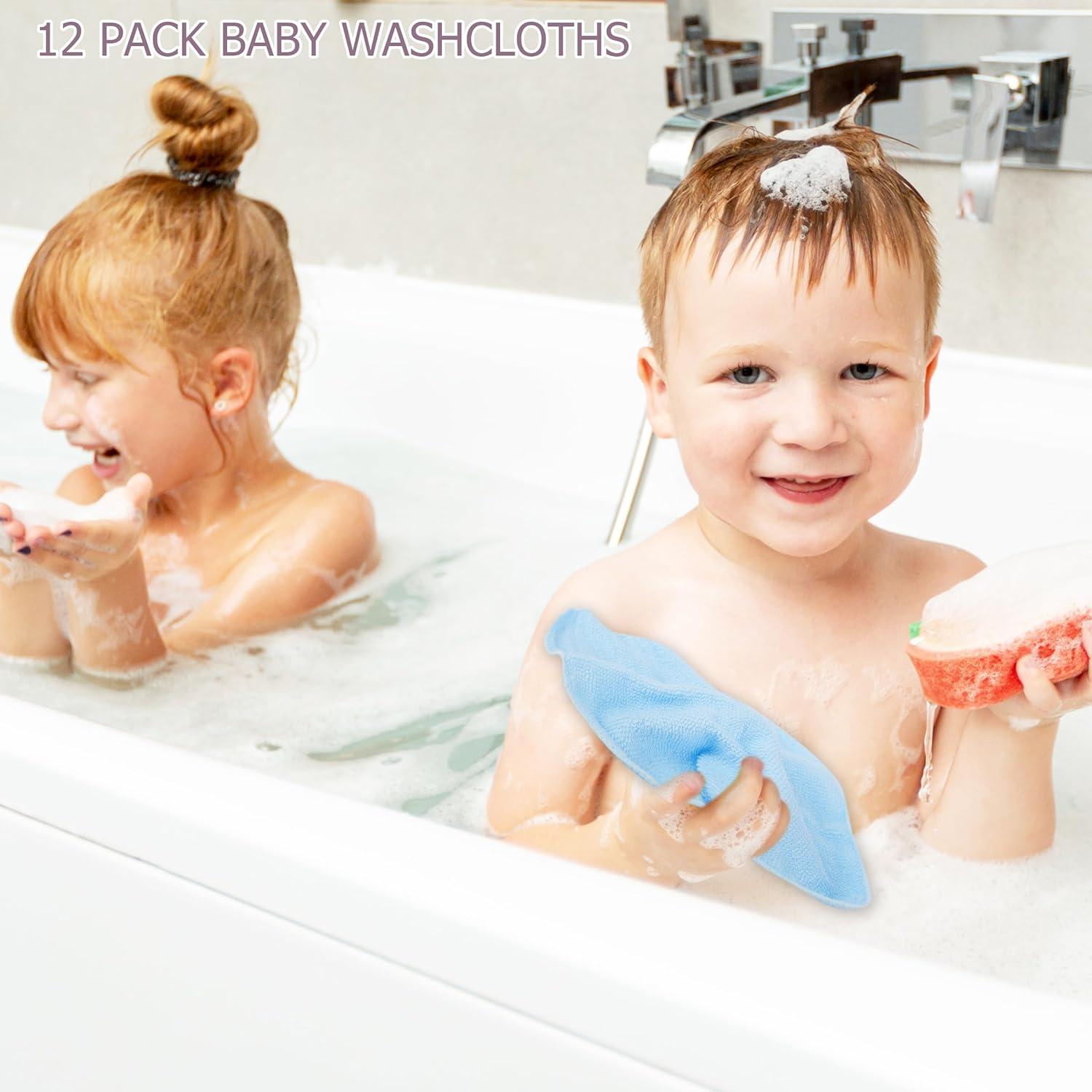 Paquete de 12 Toallitas de Algodón BEBE FAVOUR 19.8x19.8 cm