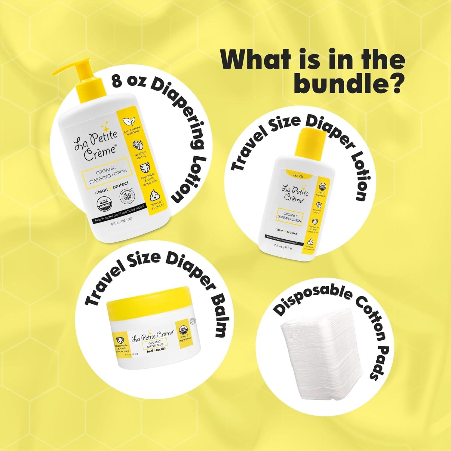 Conjunto de Regalo La Petite Creme para Cuidado de Bebés