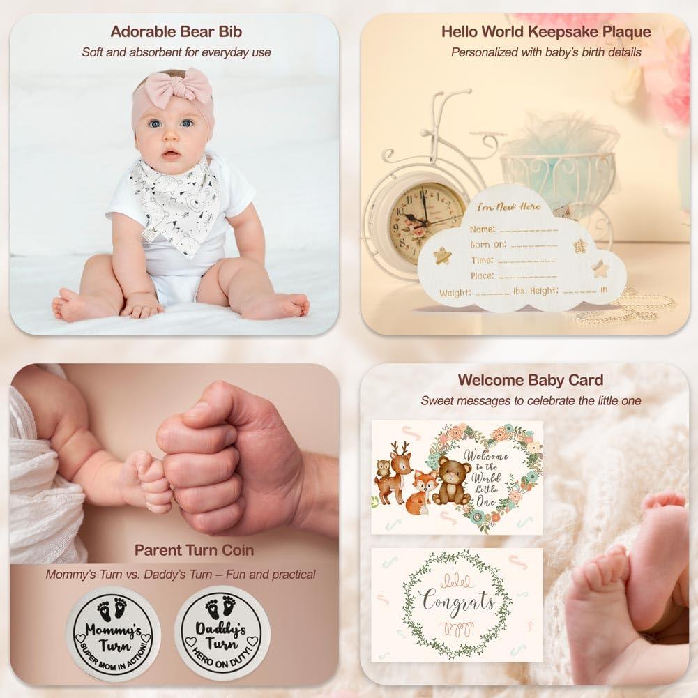 Set de Regalo para Nuevos Padres Breezy Valley - Tazas y Body