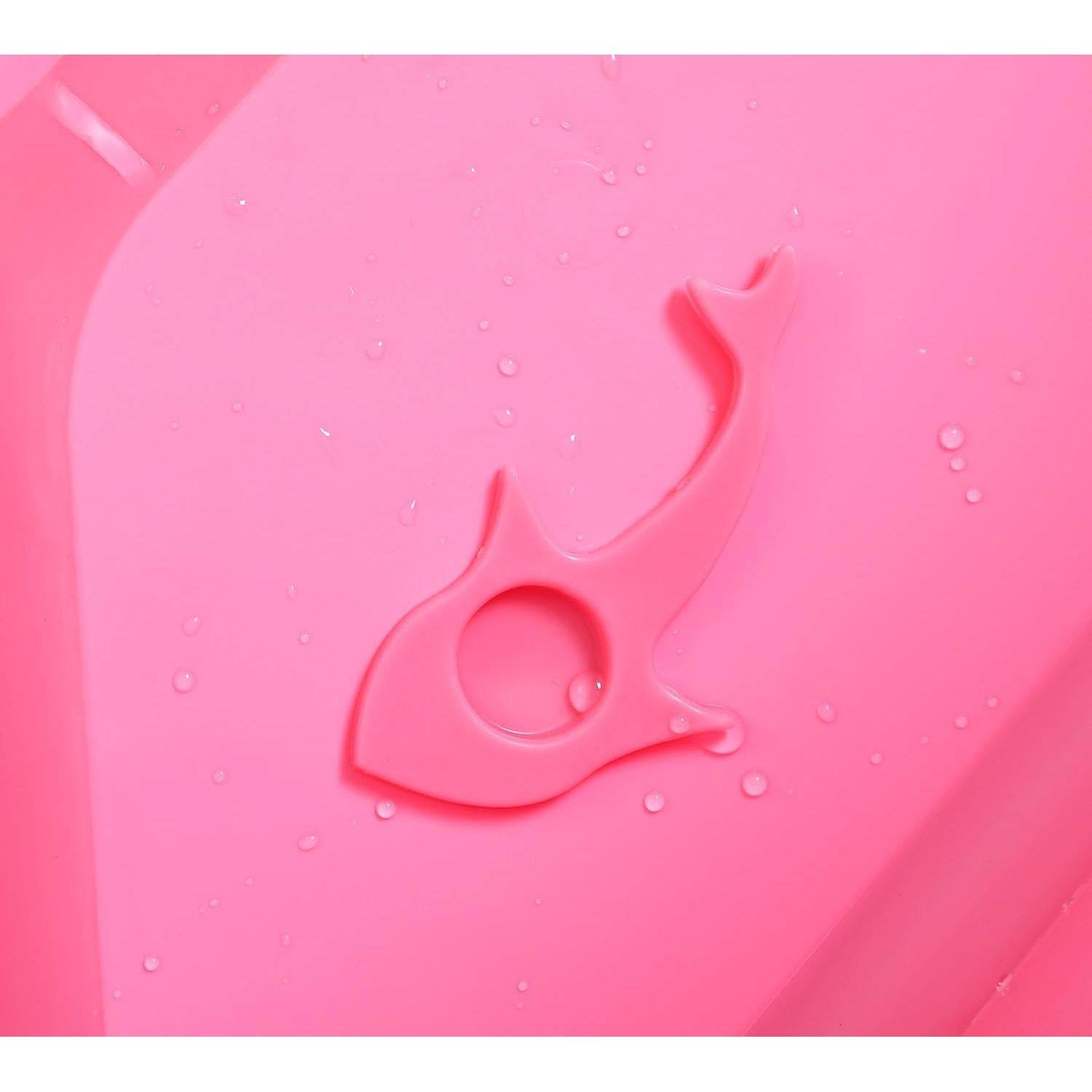 Bañera Portátil para Bebés Ganen Rosa Plegable 2.08 kg