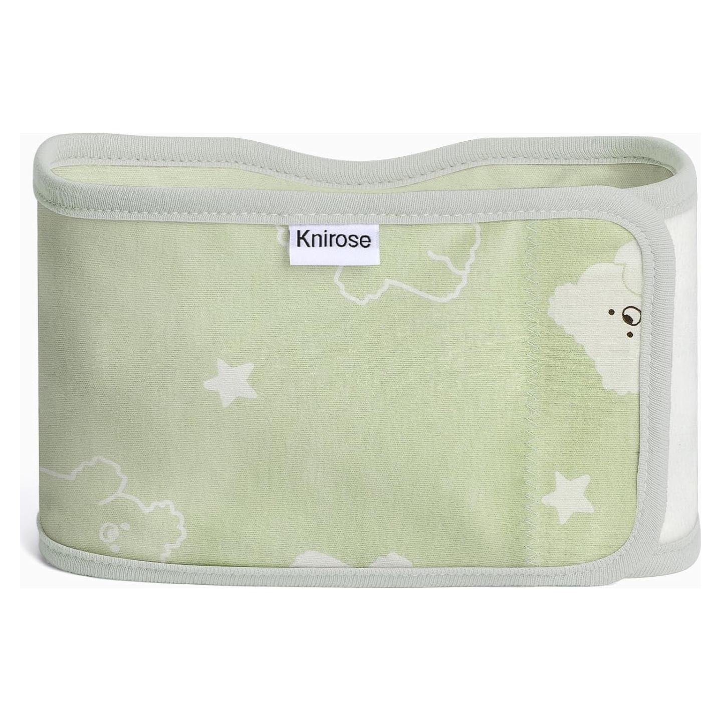 Correa de Abrazo Knirose para Bebés 0-6 Meses Algodón Verde