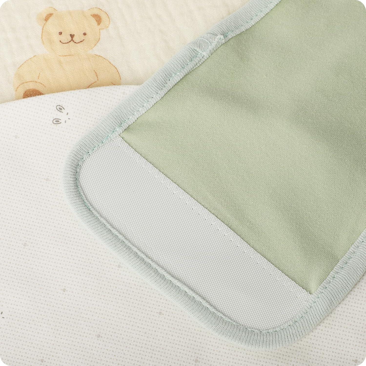 Correa de Abrazo Knirose para Bebés 0-6 Meses Algodón Verde