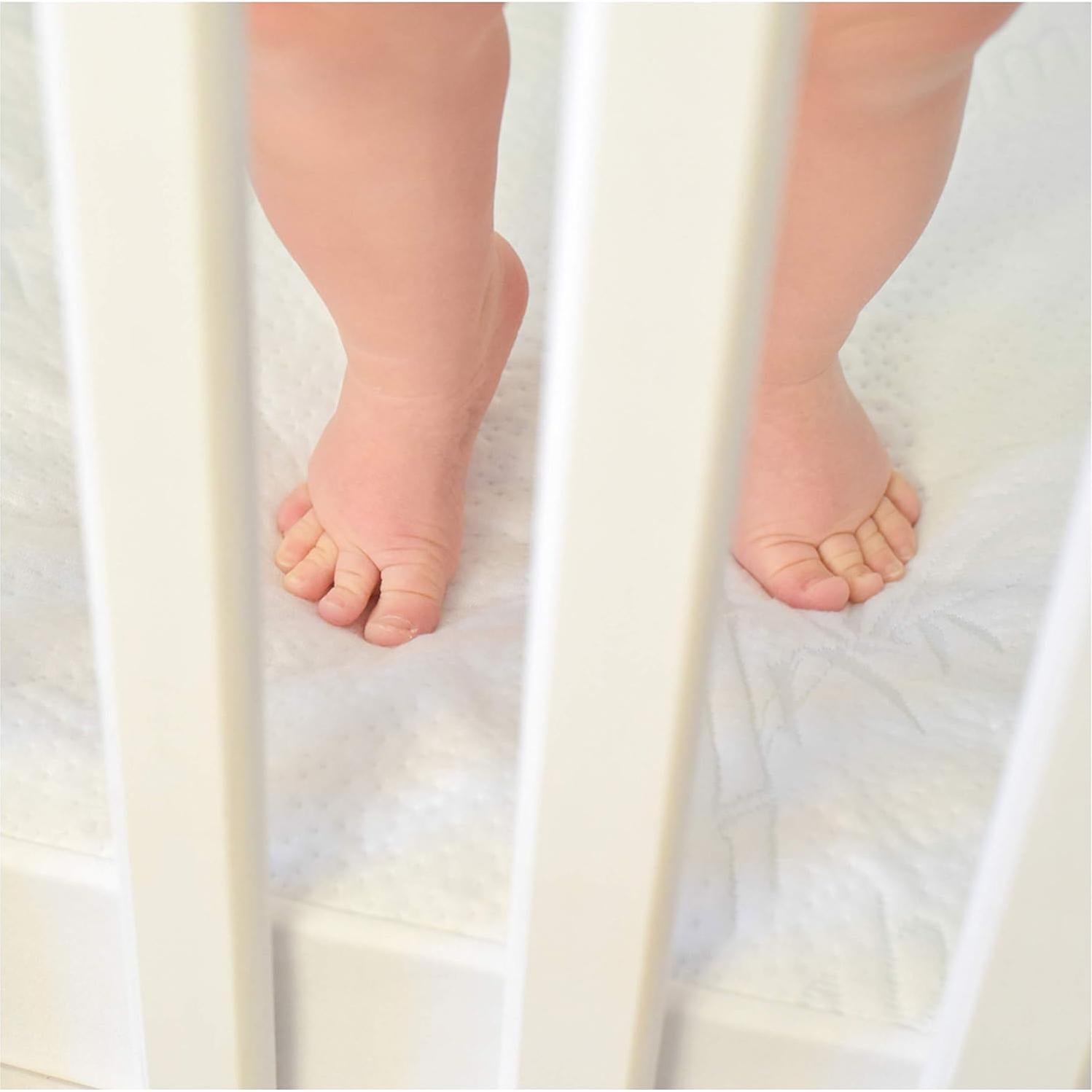 Protector de Colchón de Cuna Natural Snuggles 132x71 cm Impermeable