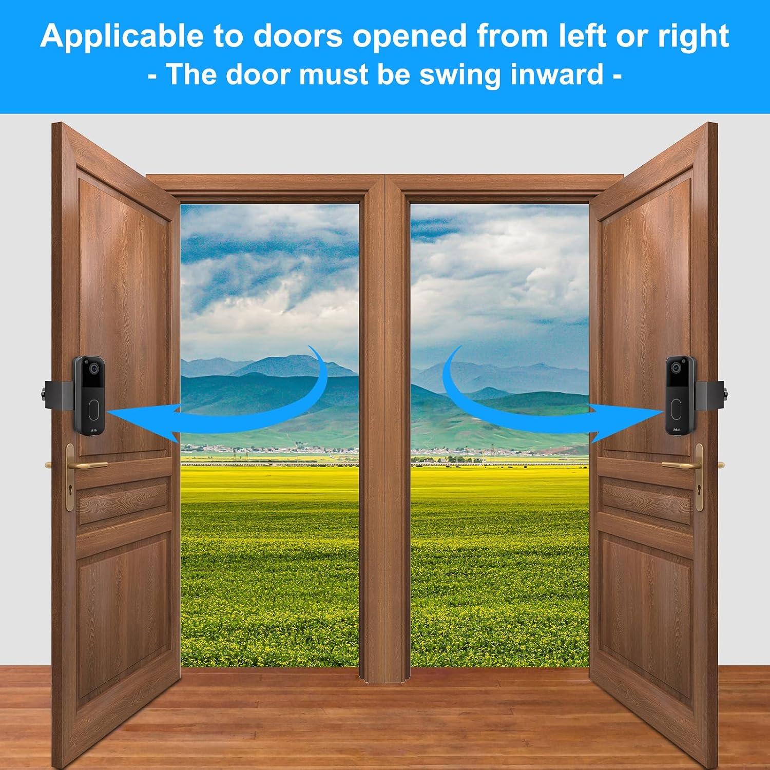 Soporte Adhesivo para Timbre Blink - Antirrobo - Negro