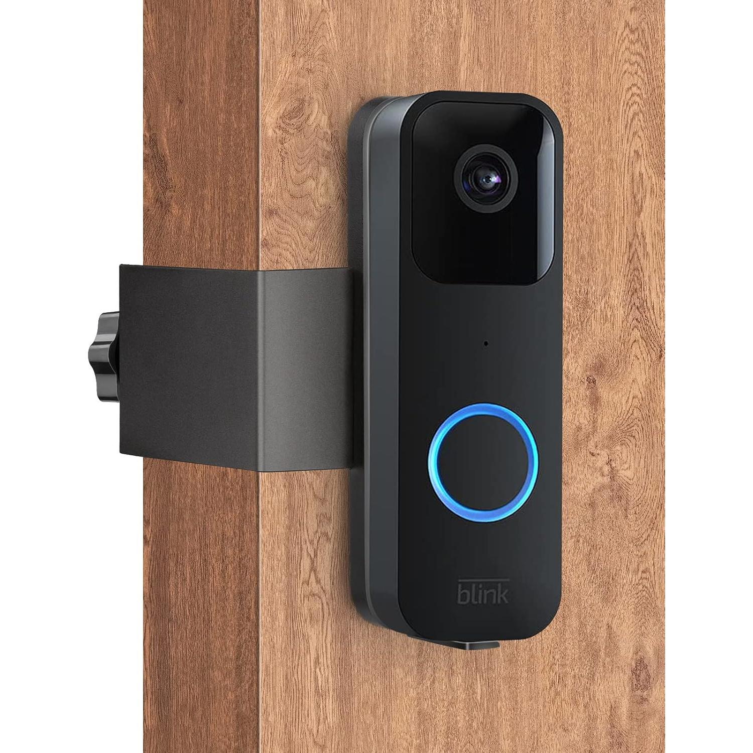 Soporte Adhesivo para Timbre Blink - Antirrobo - Negro