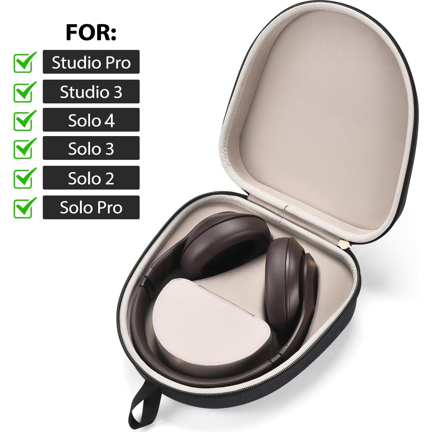 Funda para Auriculares Beats Studio Pro y Solo - Negra