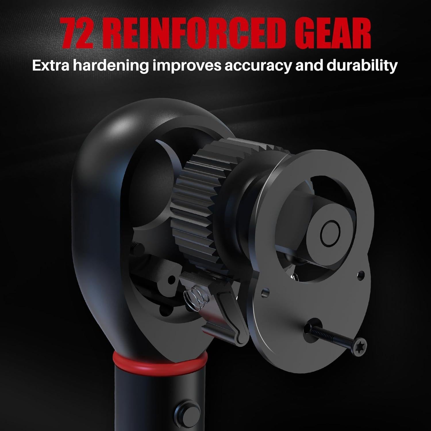 Llave de Torque XEIMILE 1/2" 10-150 Ft-Lb (13.6-203.4 Nm) Ajustable