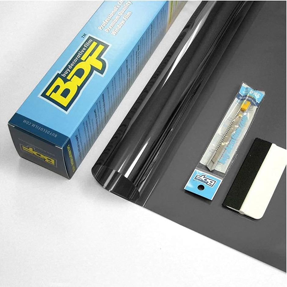 Película para Ventanas BDF NA20 30.48cm x 15.24m Negro