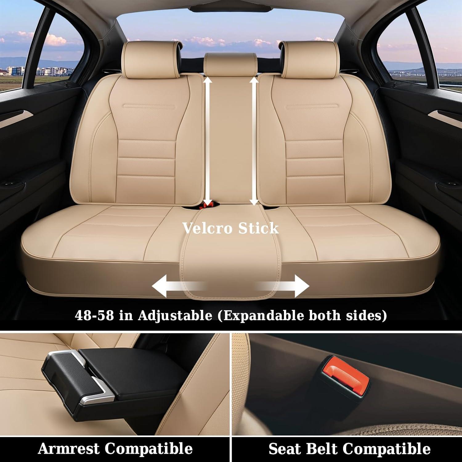 Cubiertas de Asientos de Auto Coverado 8883 Beige Impermeables