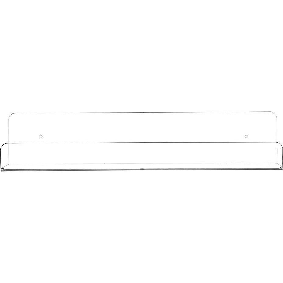 Estantes Flotantes Acrílico Transparente CY craft 38 cm - 4 Piezas