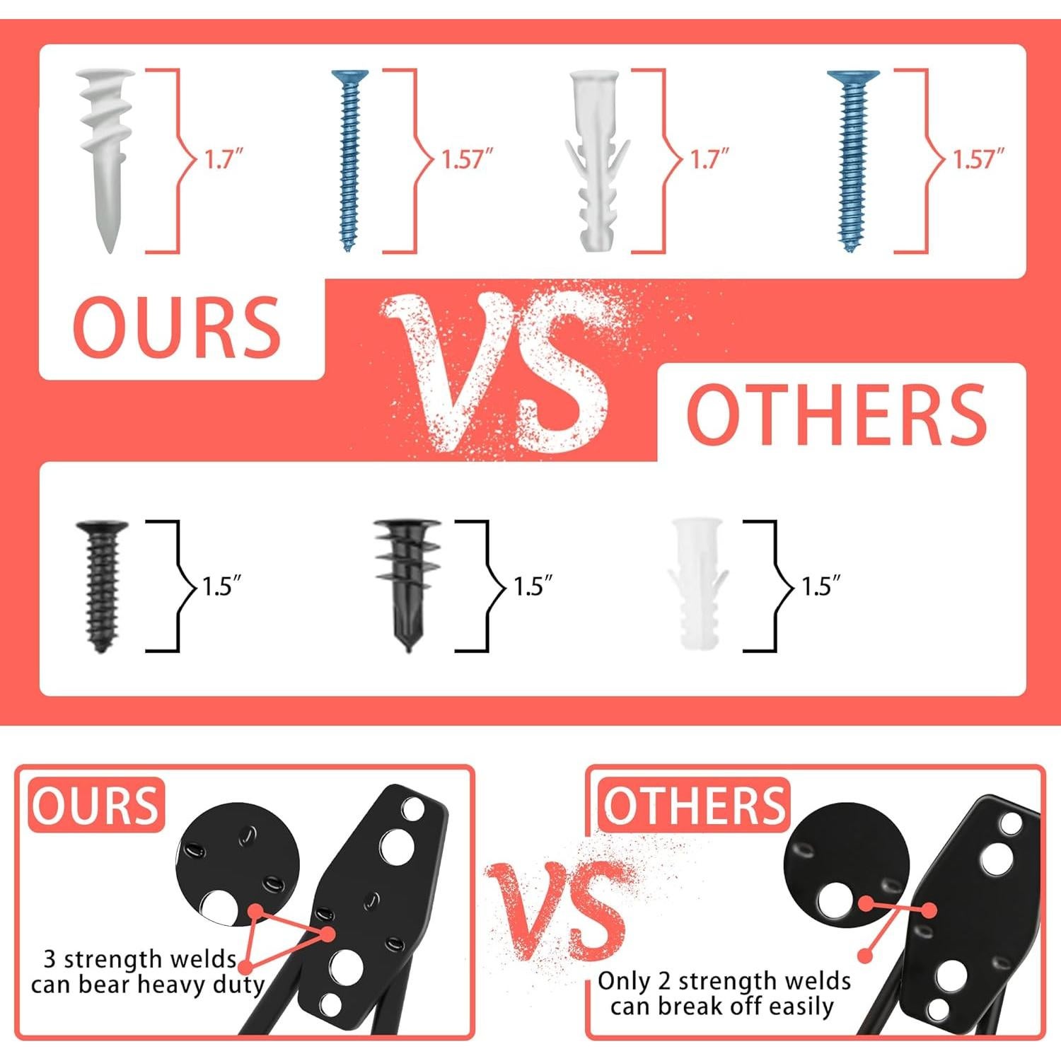 18 Ganchos de Almacenamiento de Garaje Kodreat - Antideslizantes