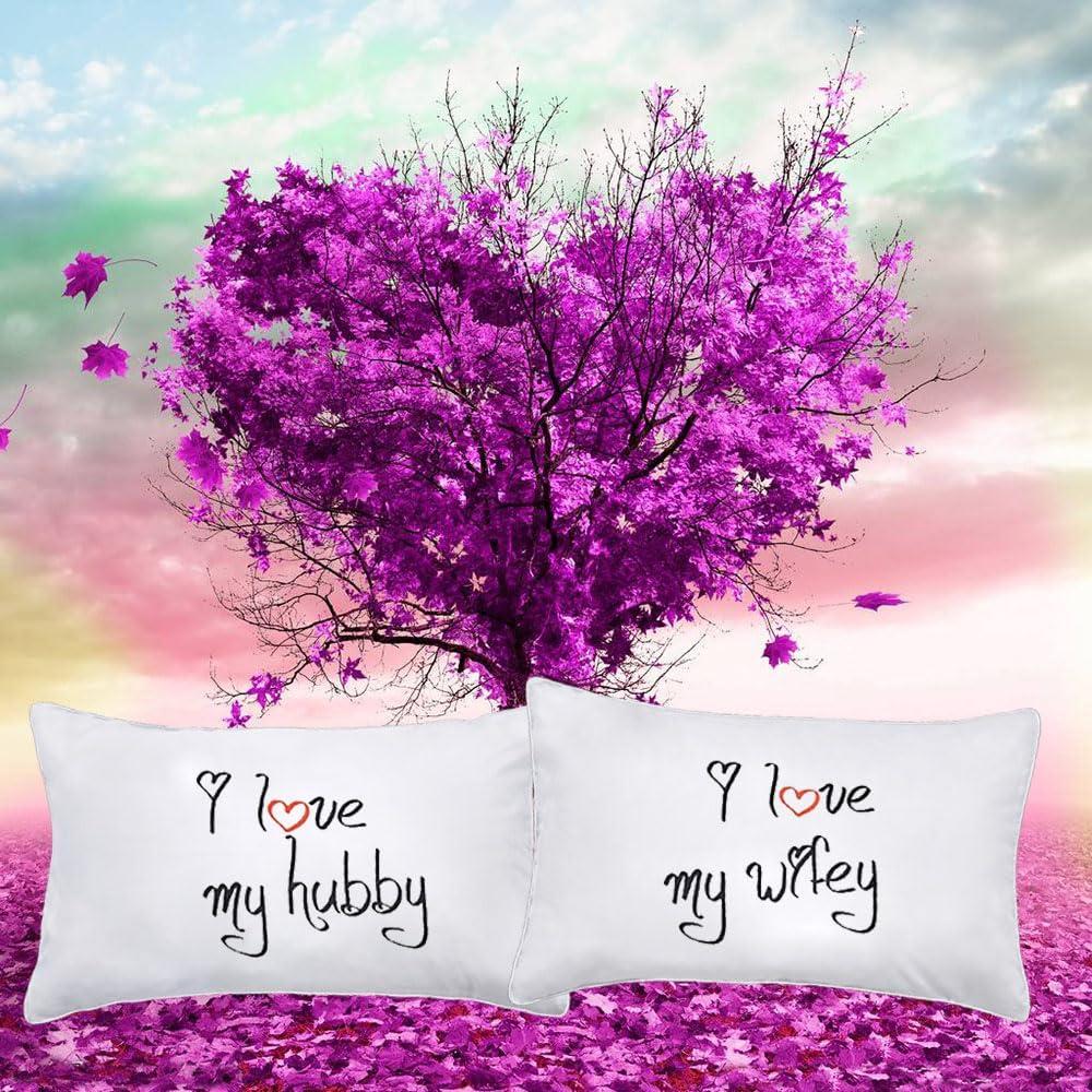 Fundas de Almohada para Parejas DasyFly 74x48cm Algodón