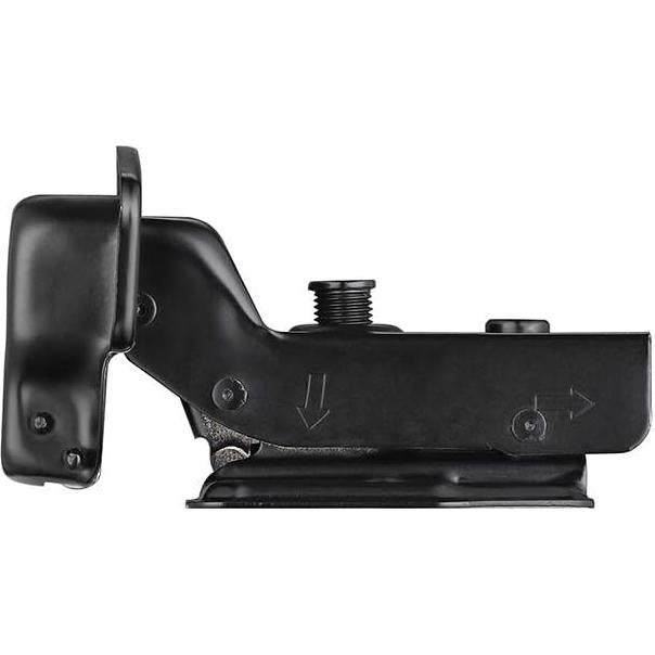 Bisagras de gabinete JQK negras cierre suave 100° 4 unidades