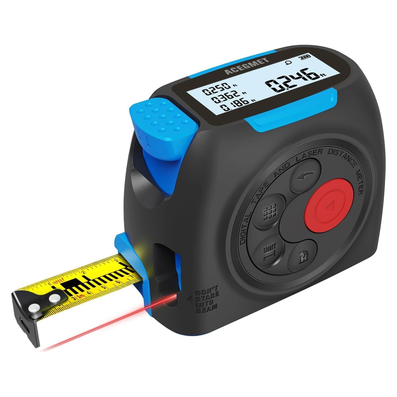 Cinta Métrica Láser Digital ACEGMET DT30-P2403 39,62 m