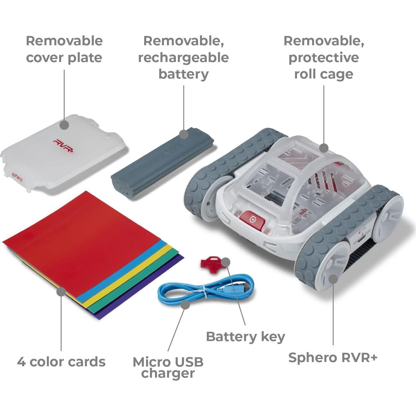 Sphero RVR+ Robot Programable para Niños - Personalizable